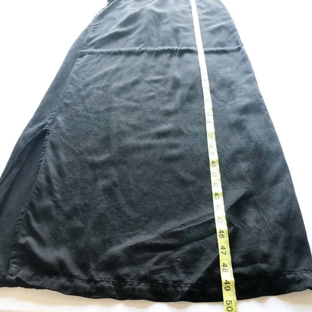 Russ Berens Vintage Black Sleeveless Maxi Dress Womens Small - Picture 6 of 7